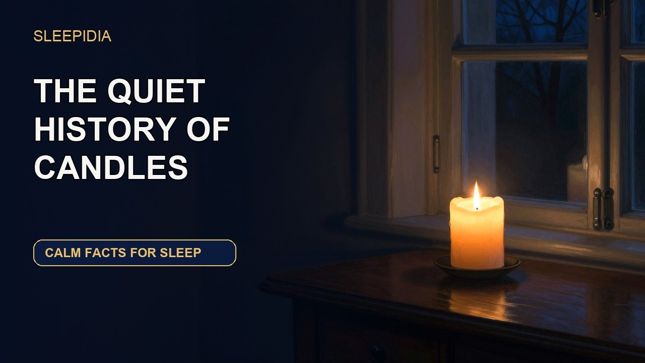 Sleepidia-Episode über die Geschichte der Kerzen